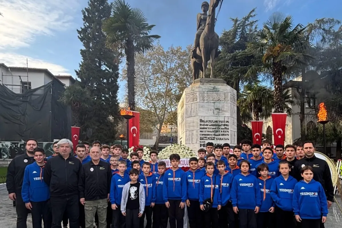 Yeşim Spor Kulübü’nden Ata’ya saygı