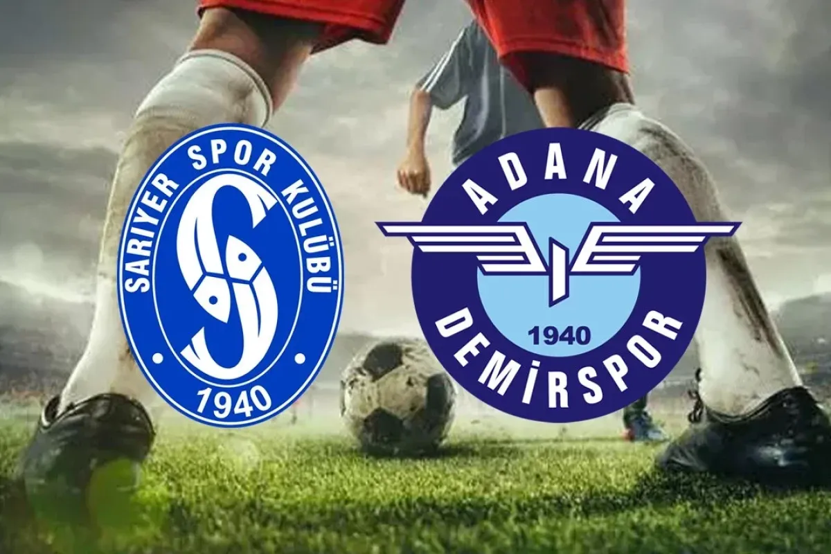 Sarıyer Adana Demirspor maçı hangi kanalda, saat kaçta?