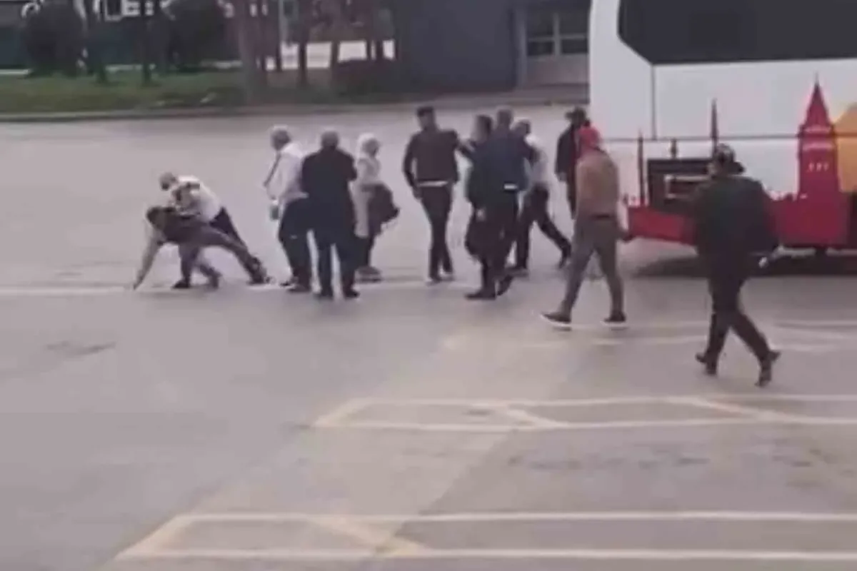 Bursa Şehirlerarası Otobüs Terminali’nde kavga çıktı