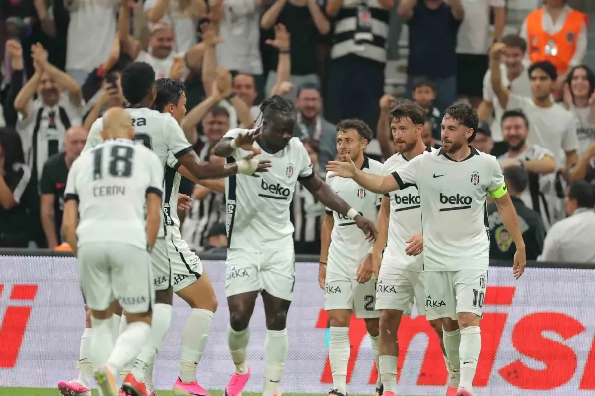 Beşiktaş, Avrupa Ligi’ne Midtjylland galibiyetiyle başladı
