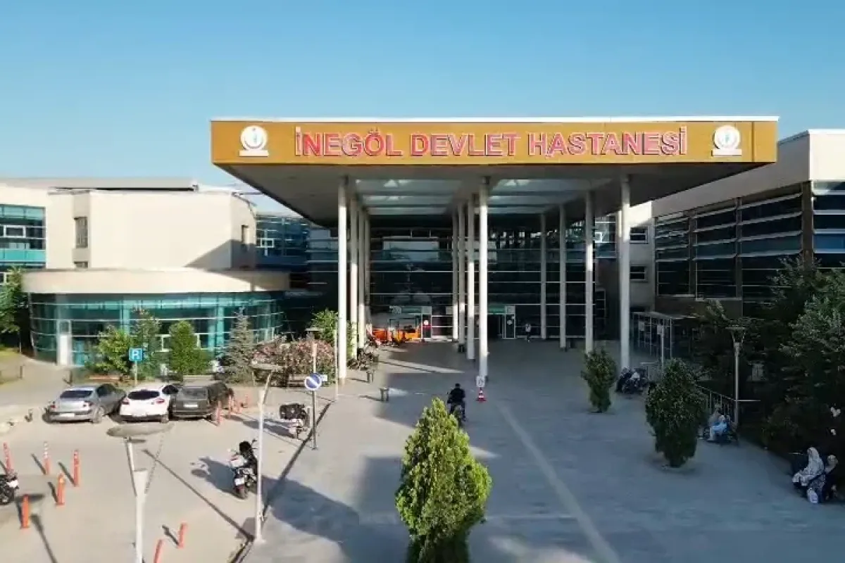 İnegöl Devlet Hastanesi 6 ayda, İnegöl'ün nüfusundan daha fazla hizmet verdi
