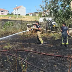 İnegöl'de korku dolu anlar! Facianın eşiğinden dönüldü
