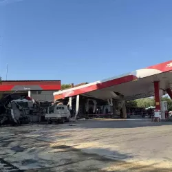 Ölüm petrol istasyonunun marketinde yakaladı