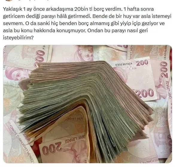 Borcunu geri alamayanlar için Zafer Algöz'den taktik