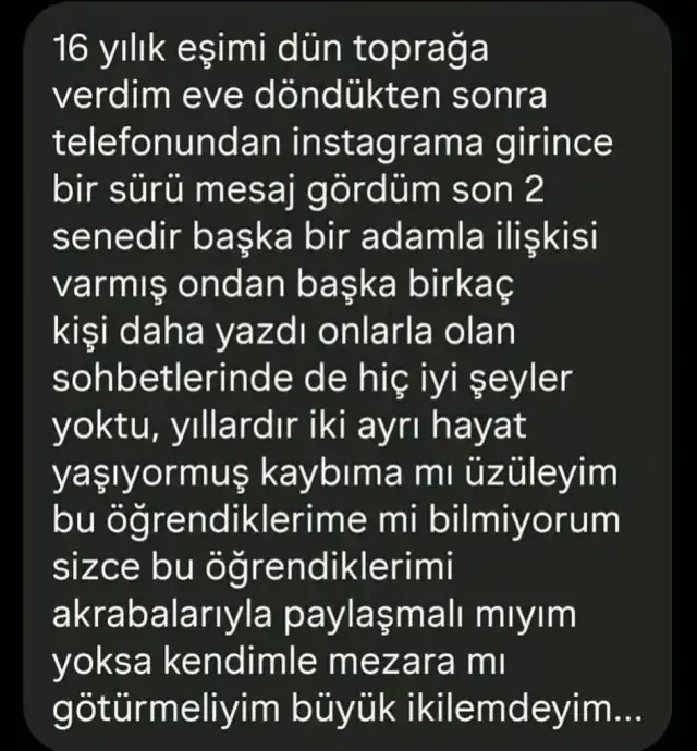 Ölen karısının telefonunda gördükleriyle büyük şok yaşadı! Ölen karısının telefonunda gördükleriyle büyük şok yaşadı!