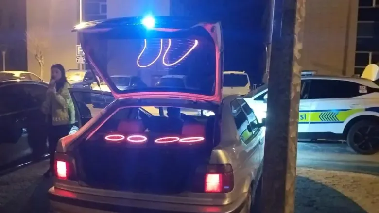 İnegöl'de trafik cezasına kaput direnişi sonuçsuz kaldı