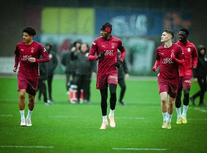 Galatasaray, Fenerbahçe derbisi hazırlıklarını sürdürdü