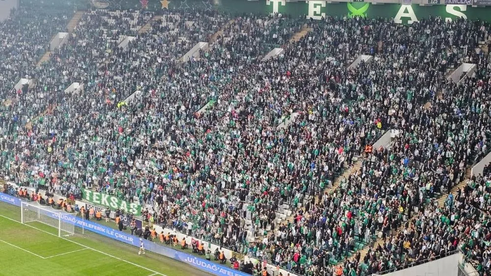 Bursaspor taraftarı maça giremeyecek