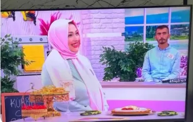 Mutfak Bahane programına İnegöl'den katıldı