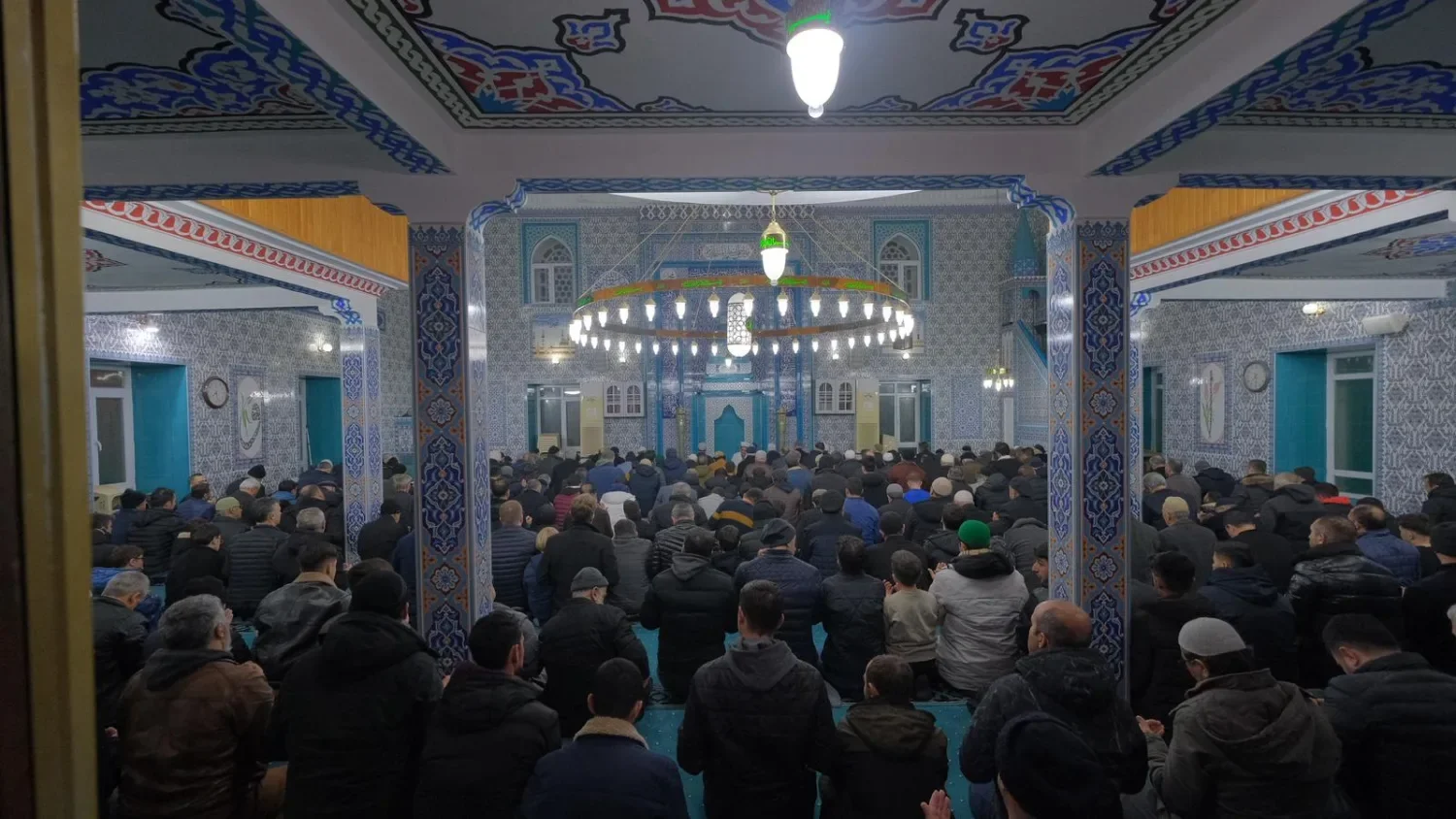 İnegöl’de Miraç Kandili programına yoğun ilgi