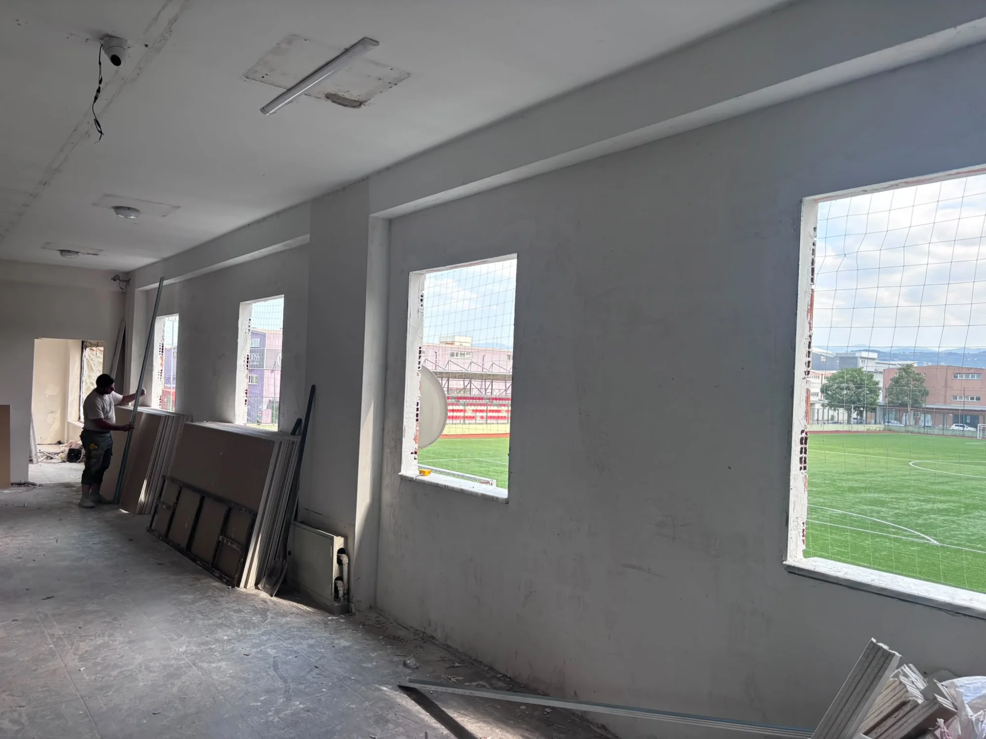 Kafkasspor'da Altyapı Tesisleri Yenileniyor! Modern Dönüşüm Başladı