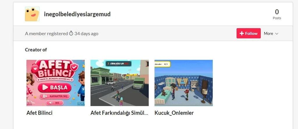 İnegöl'de çocuklar için geliştirilen dijital oyunlar erişime açıldı