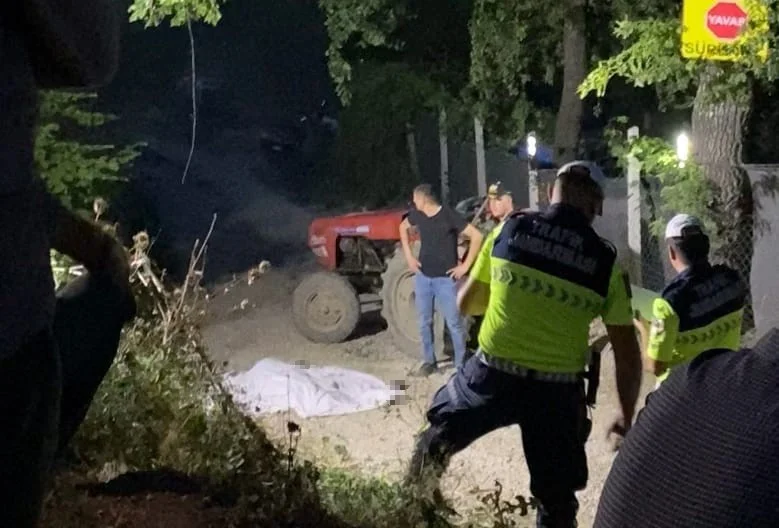 İnegöl'de traktör faciası! Sürücü yaşamını yitirdi