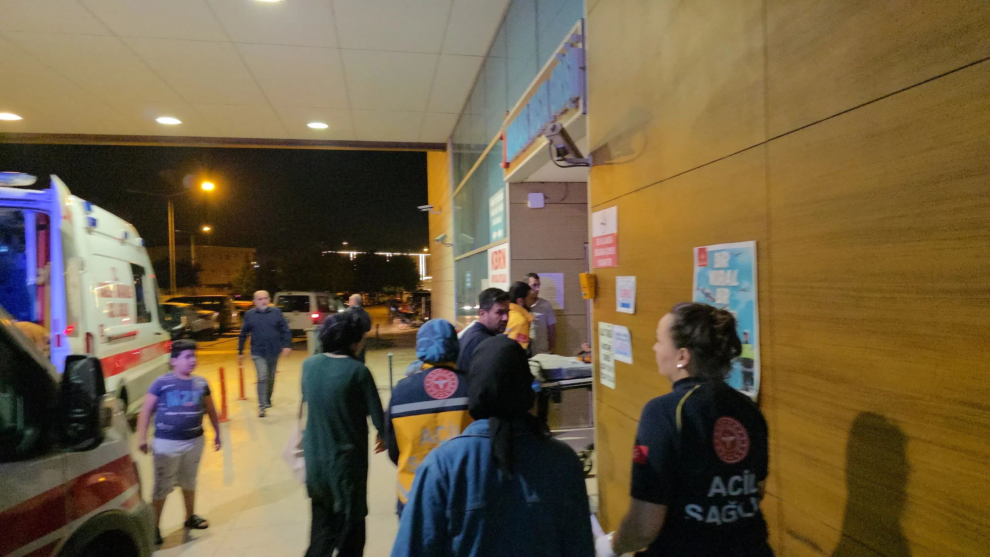İnegöl'de 5 yaşındaki çocuk ikinci kattan düşerek yaralandı