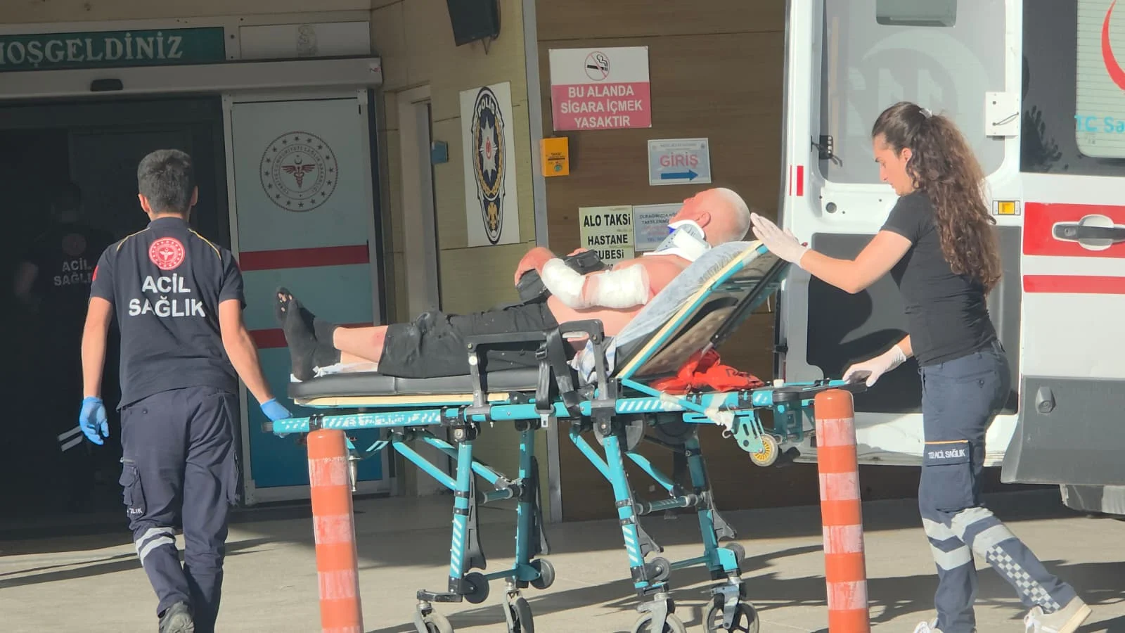 İnegöl-Bursa yolunda motosiklet kazası: 1 yaralı